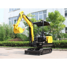 INDON Backhoe cargador de 1.2 toneladas de excavadora de importación de trincheras